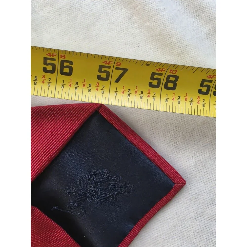 Solid Red Men's Necktie​ - Brand - U.S. POLO ASSN